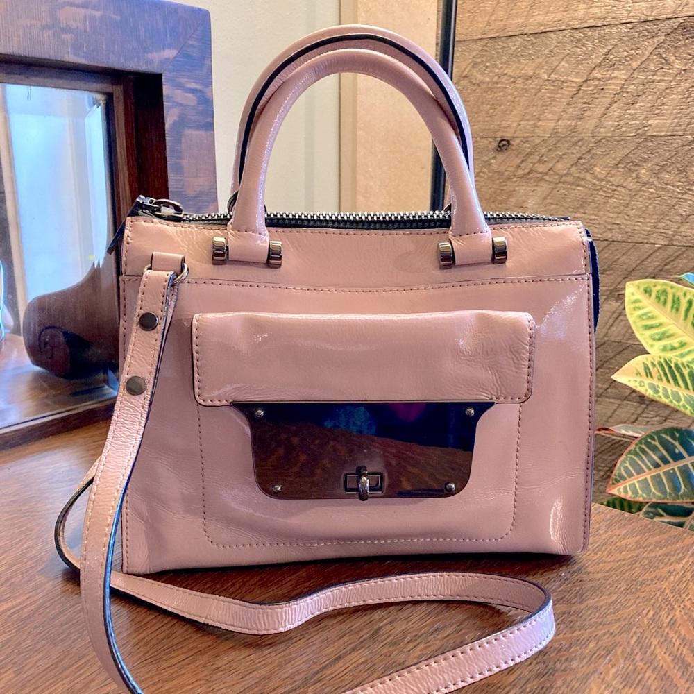 Pink Patent Leather bag by Milly